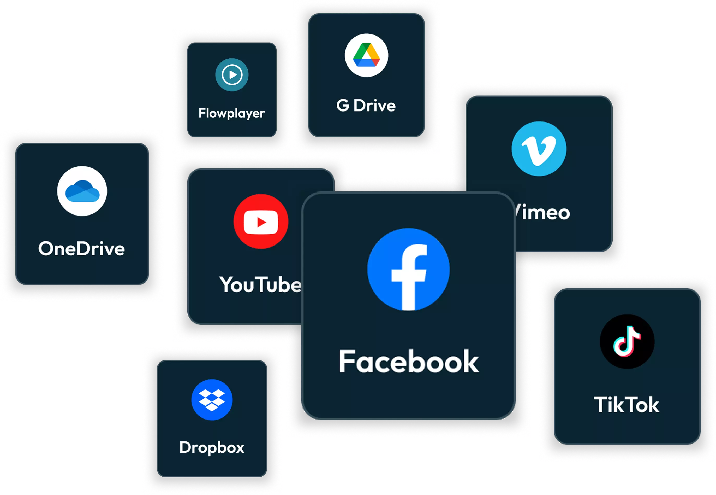 Post your video on multiple platforms instantly