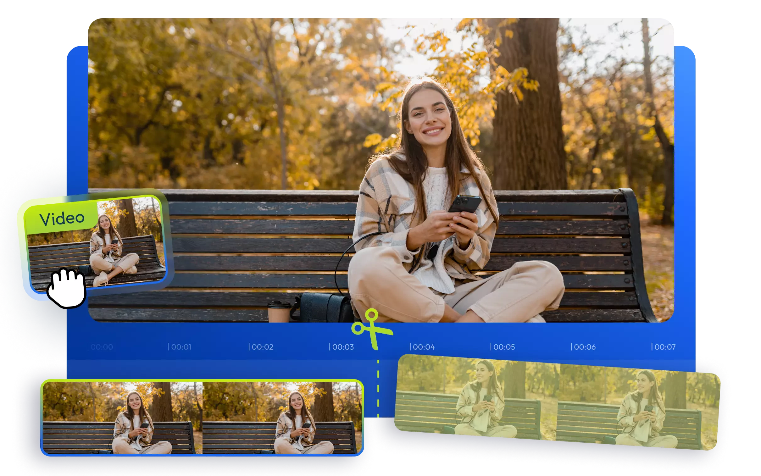 Herramienta para dividir videos online