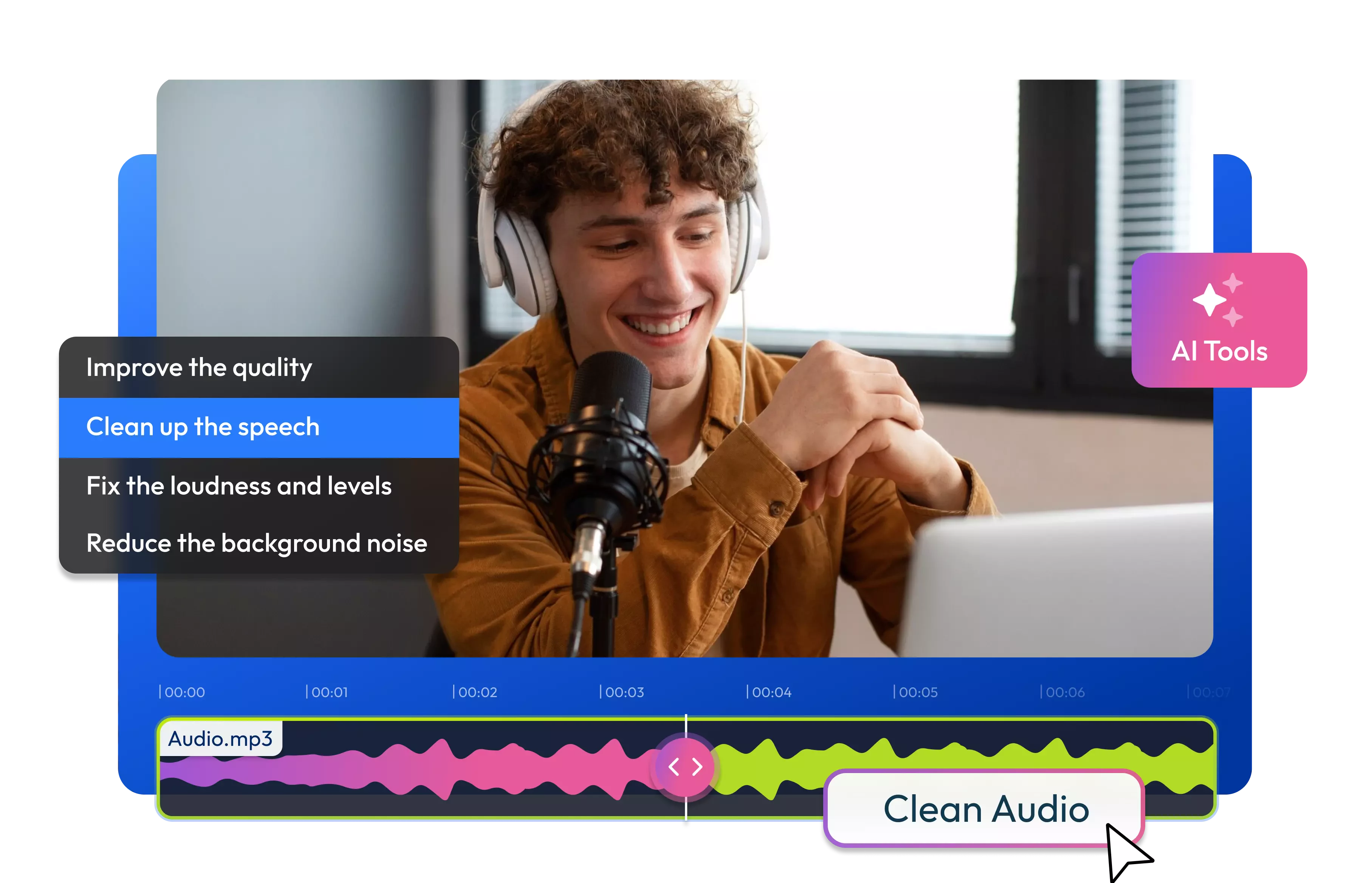 Mejorador de Audio para Podcast Online