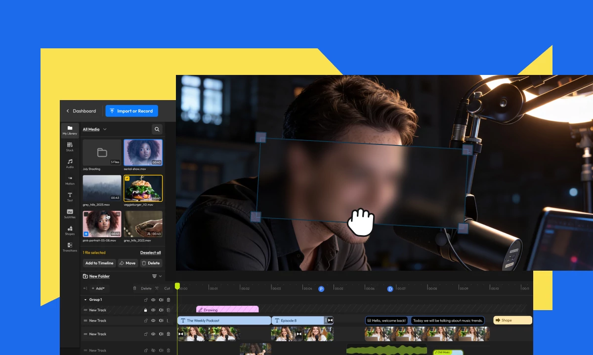 Cómo desenfocar caras en video online